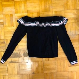 Knit Off the Shoulder Top